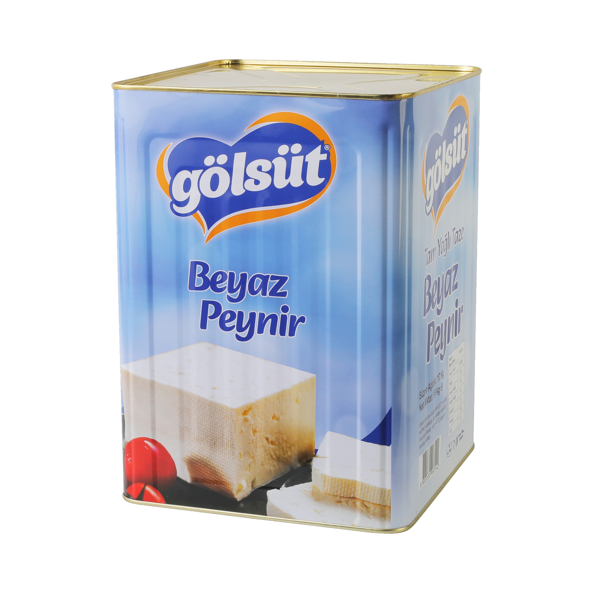 Teneke Tam Yağlı Taze Beyaz Peynir 17kg-Photoroom